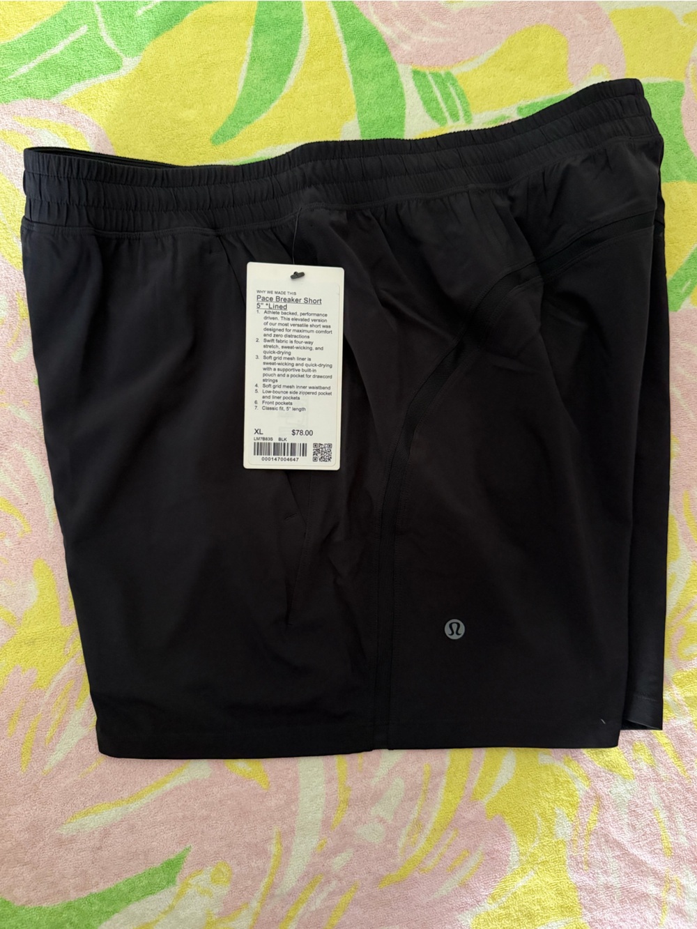 lululemon 5 inch Pace Breaker shorts